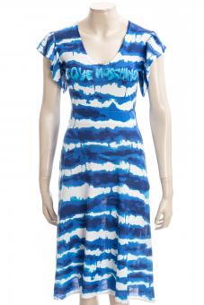 LOVE MOSCHINO Kleid LM BLUE PRINT DRESS AUF ANFRAGE