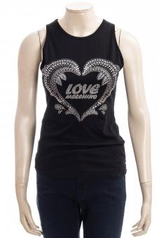 LOVE MOSCHINO Tanktop LM JRSY DOLPHINE SHAPED TOP Gr. 38 (EU)
