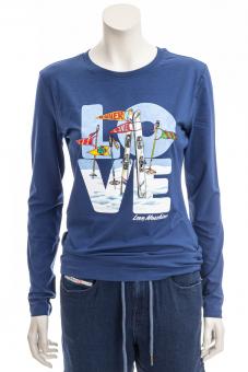 LOVE MOSCHINO T-Shirt WINTER LOVE Gr. 42 (EU)