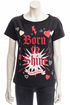 LOVE MOSCHINO T-Shirt BORN TO SHINE Gr. 40 (EU)