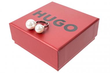 HUGO Ring F-HUGOPEARL-RIN Gr. L